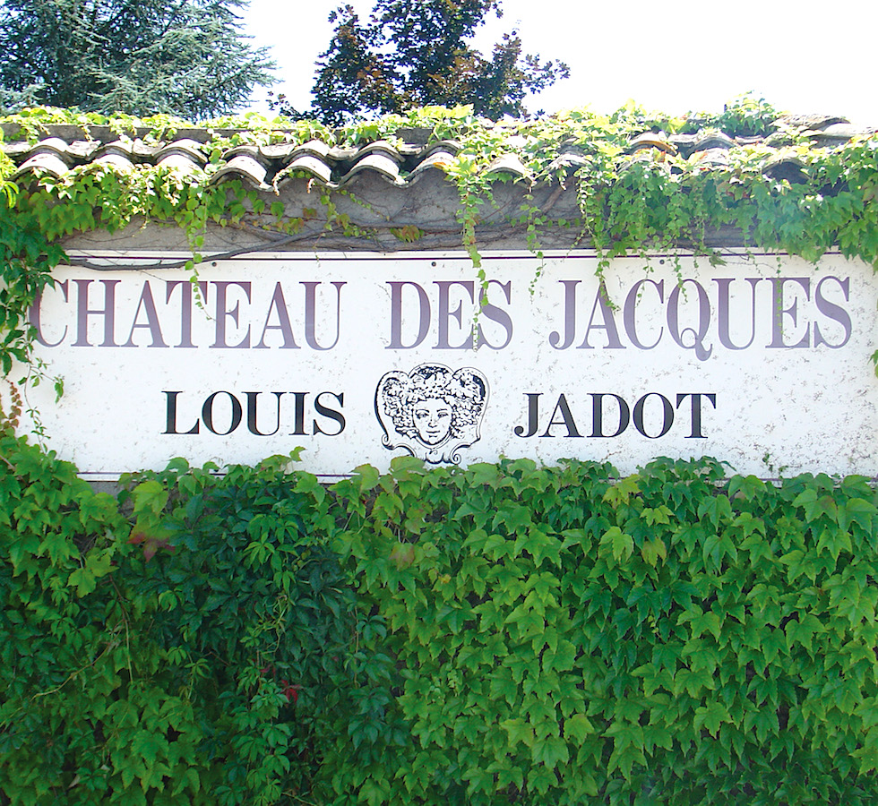 Jadot Chateau Des Jacques Sign