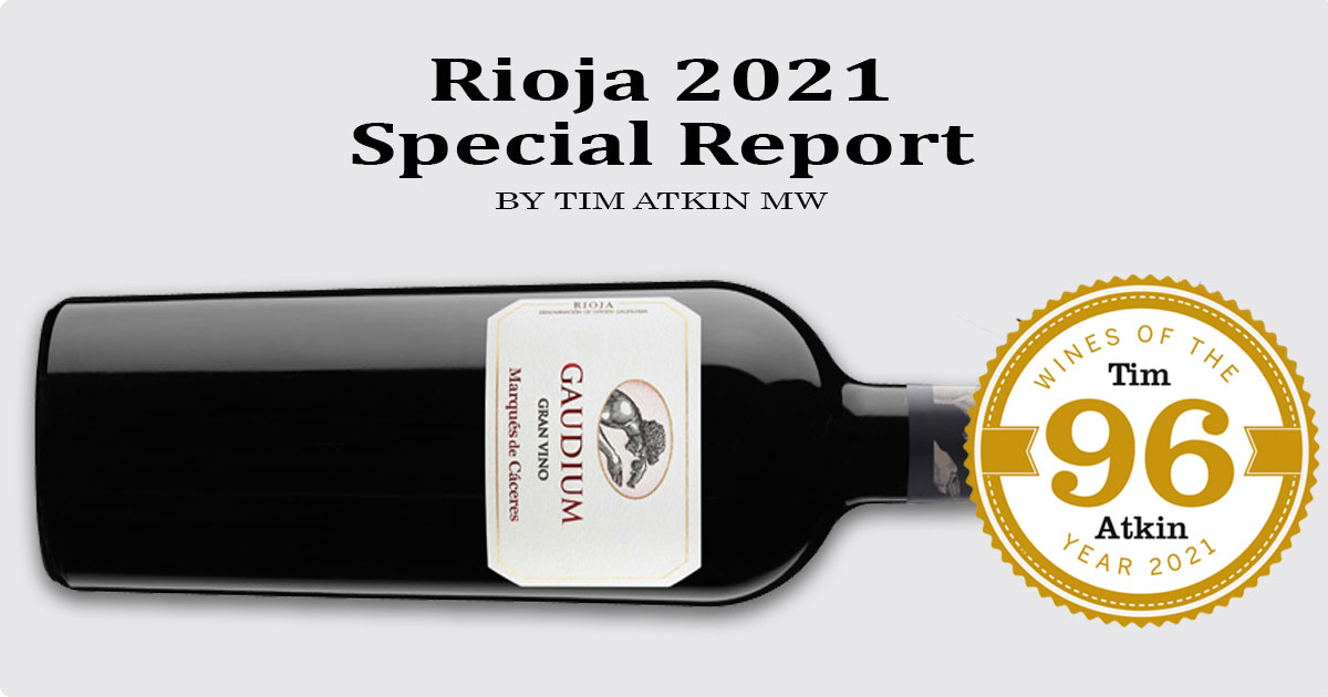 Wine Gaudium Rioja 2004 on